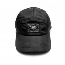 GORRA SIX-PANEL PARCHE DE ECO-CUERO