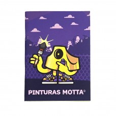 Mini Libreta Pinturas Motta - 01 Universal Banana 10,5x15cm