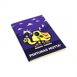 Mini Libreta Pinturas Motta - 01 Universal Banana 10,5x15cm