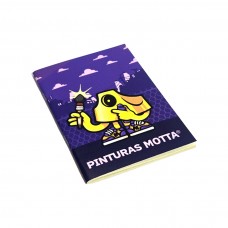 Mini Libreta Pinturas Motta - 01 Universal Banana 10,5x15cm