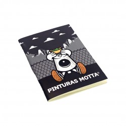 Mini Libreta Pinturas Motta - 01 Universal Banana 10,5x15cm