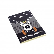 Mini Libreta Pinturas Motta - 01 Universal Banana 10,5x15cm