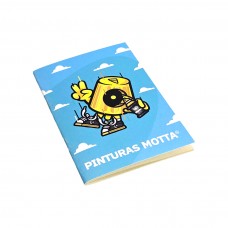 Mini Libreta Pinturas Motta - 01 Universal Banana 10,5x15cm