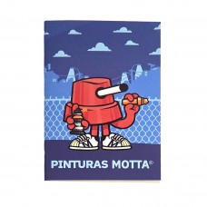 Mini Libreta Pinturas Motta - 05 Needle Cap 10,5x15cm