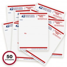 Sticker Set Priority 50 Unidades 10x15cm