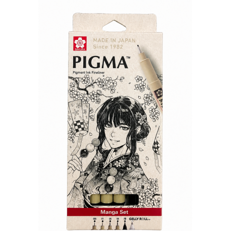 Set Manga Pigma Micron